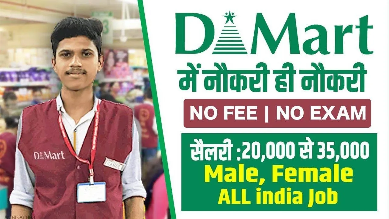 Dmart Part Time Job